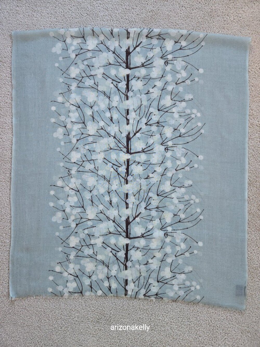 NWOT Marimekko Scarf Wool Lumimarja Wool Classic/Vintage Finland Design - Picture 10 of 13
